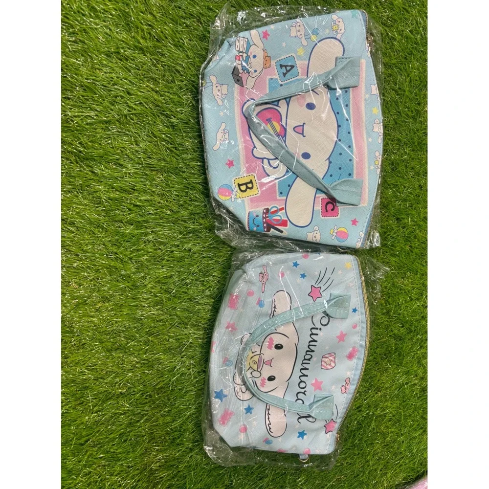 Lot of 8 Sanrio Hello Kitty My Melody Kuromi Cinnamoroll Mini Tote Bag ZPouch